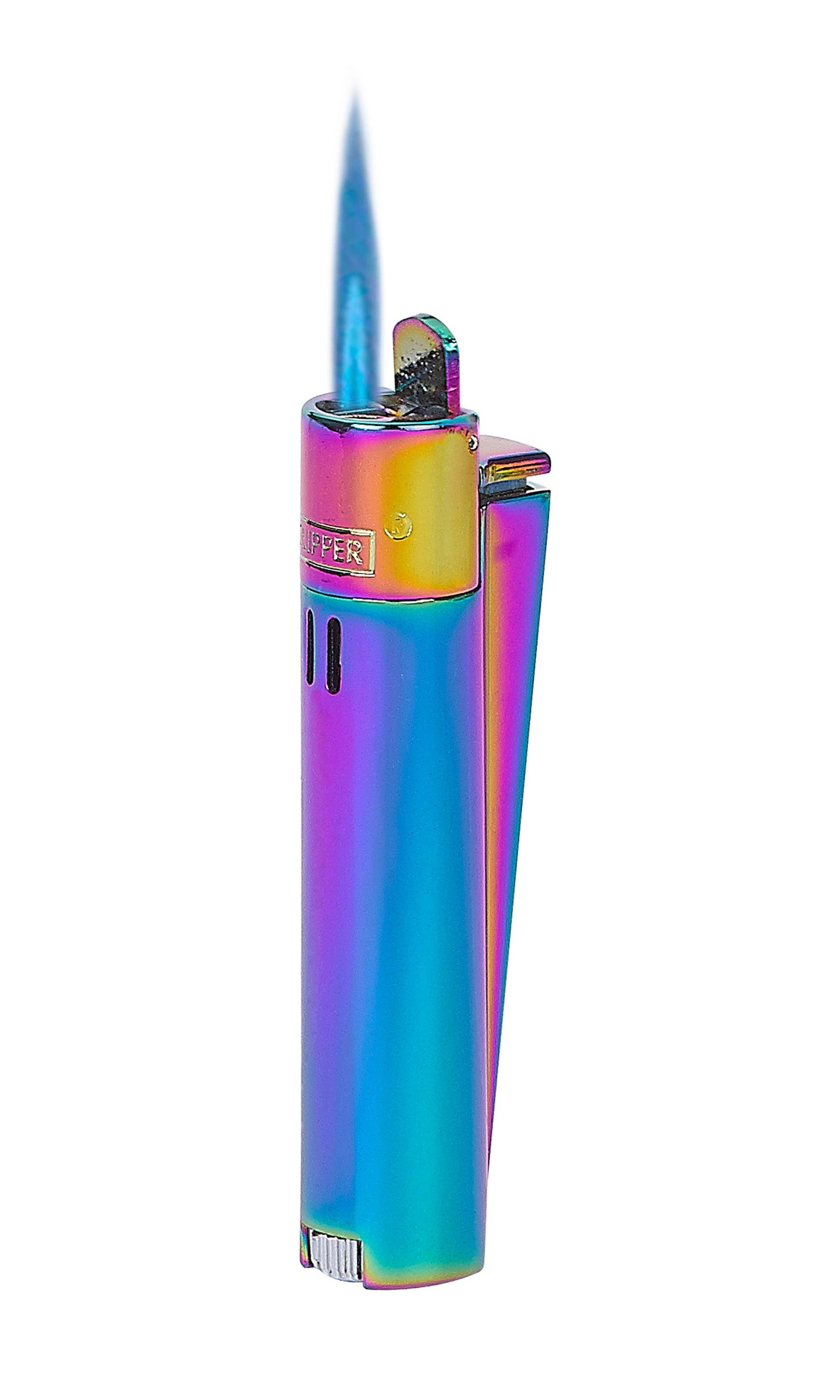 Clipper Classic Large | Premium Metal - Jet Flame - Icy