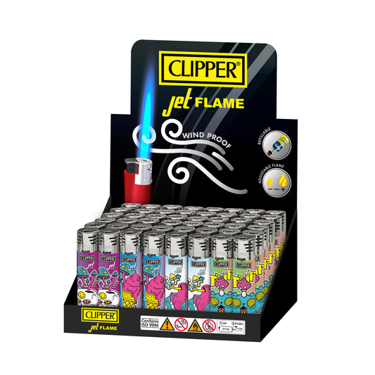 Clipper Classic Large | Jet Flame - Psychedelic 2